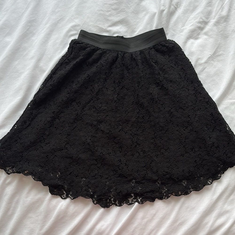 NWT H&M Black Lace Skirt